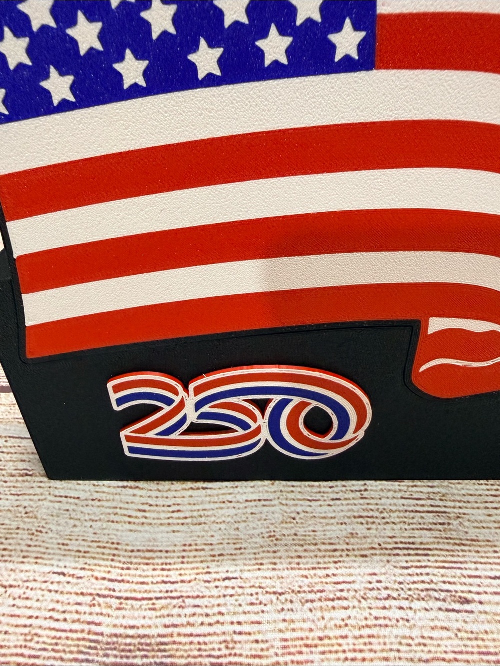 American Flag LED Light Box Multicolor with Remote - Picture 12 of 12